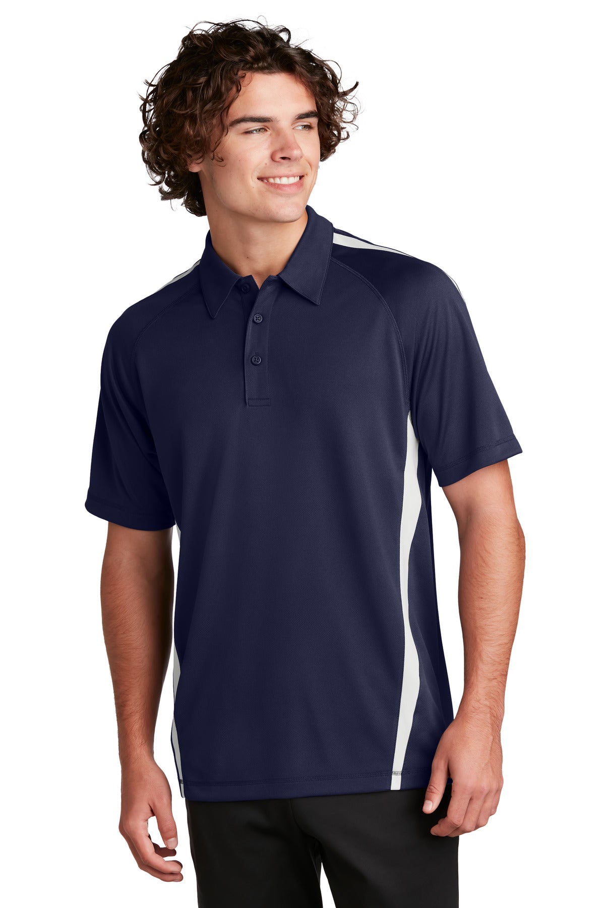 Sport-Tek ®  PosiCharge ®  Micro-Mesh Colorblock Polo. ST685