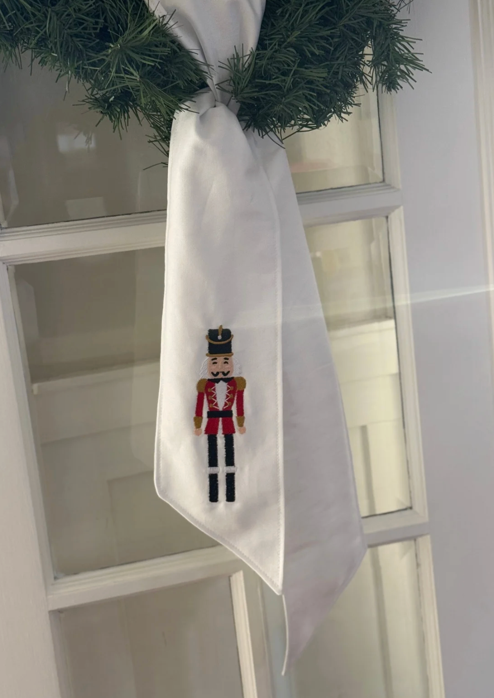 Wreath Sash - "Nutcracker"