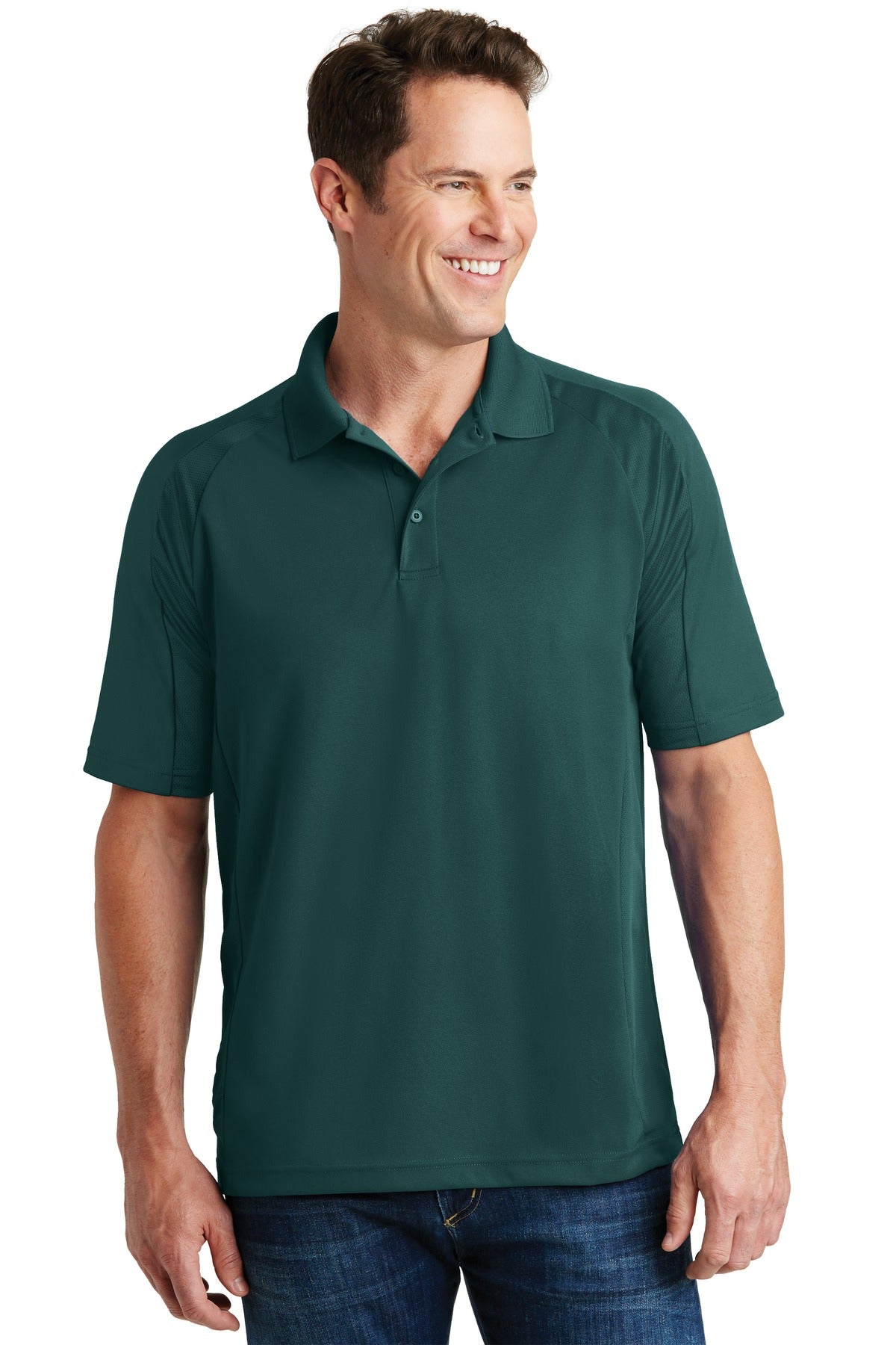 Sport-Tek ®  Dri-Mesh® Pro Polo. T474