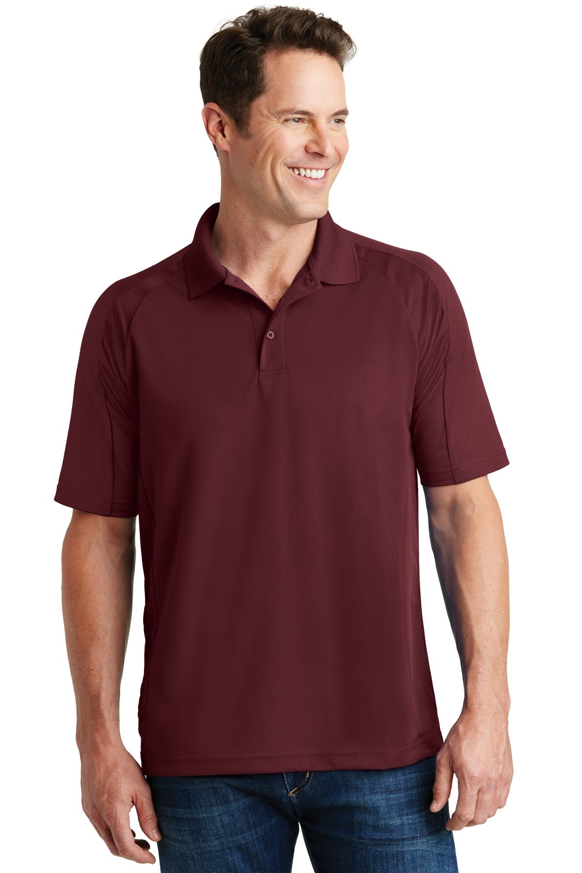 Sport-Tek ®  Dri-Mesh® Pro Polo. T474