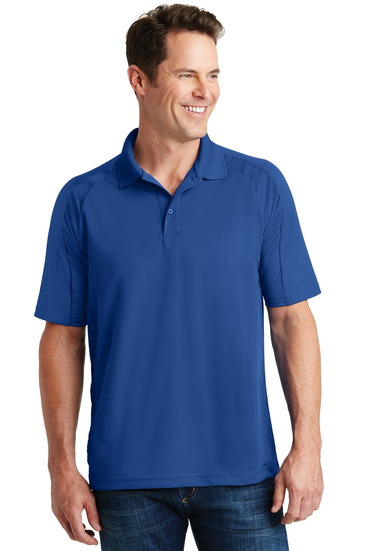 Sport-Tek ®  Dri-Mesh® Pro Polo. T474