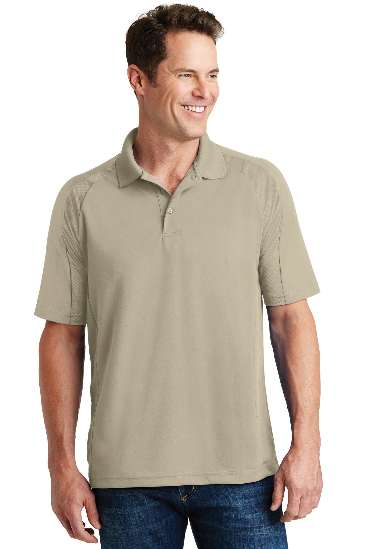 Sport-Tek ®  Dri-Mesh® Pro Polo. T474