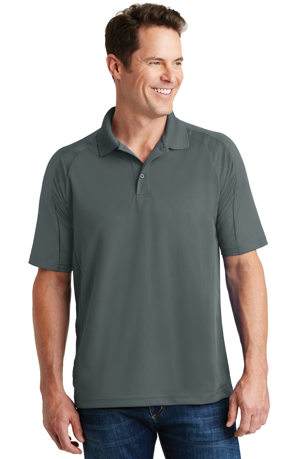 Sport-Tek ®  Dri-Mesh® Pro Polo. T474