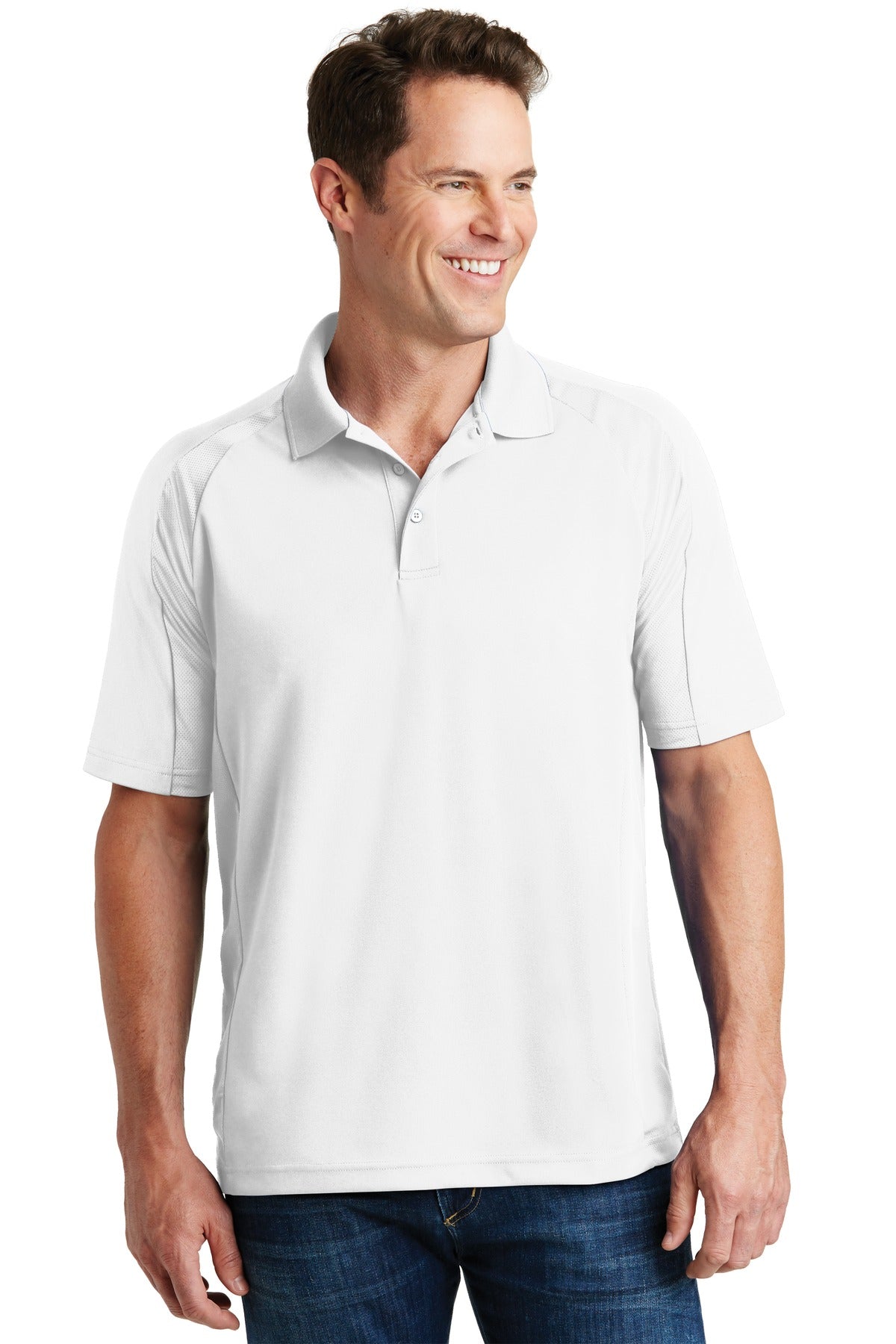 Sport-Tek ®  Dri-Mesh® Pro Polo. T474