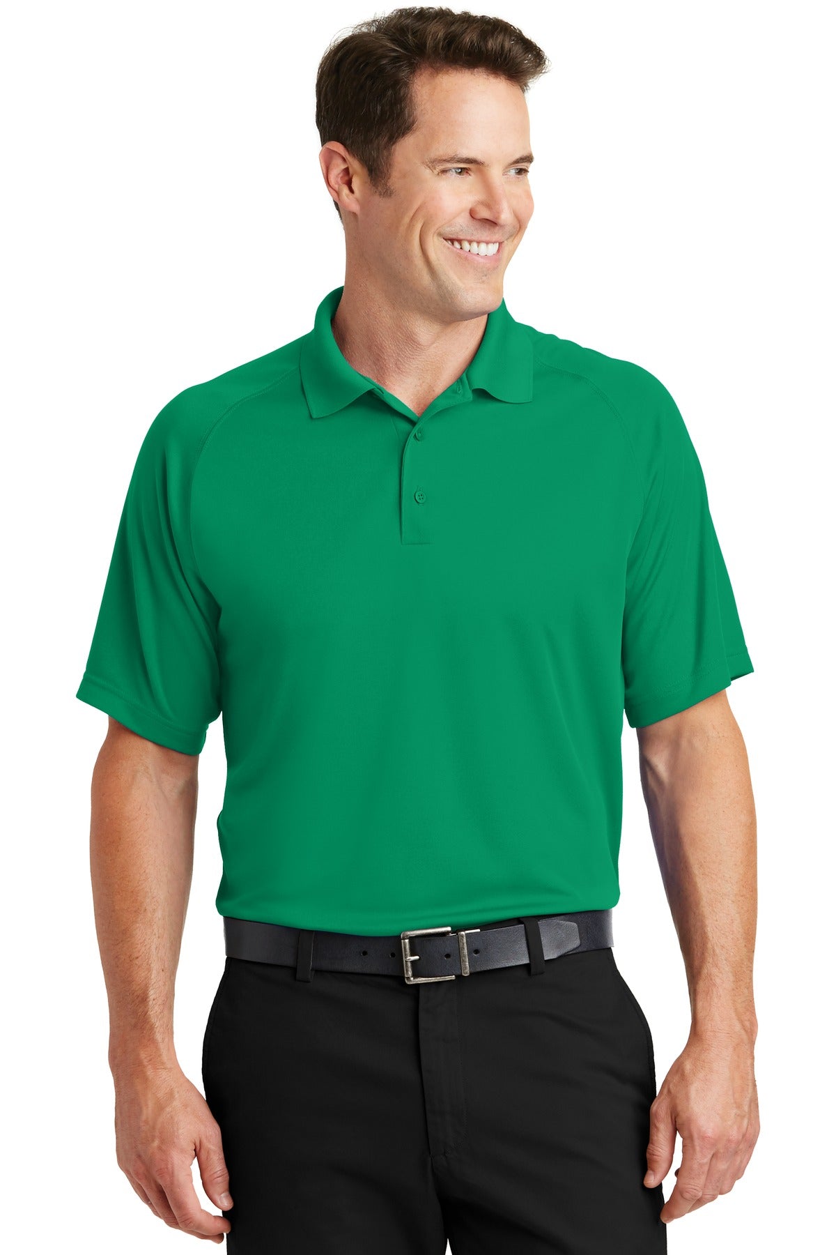 Sport-Tek ®  Dry Zone ®  Raglan Polo. T475