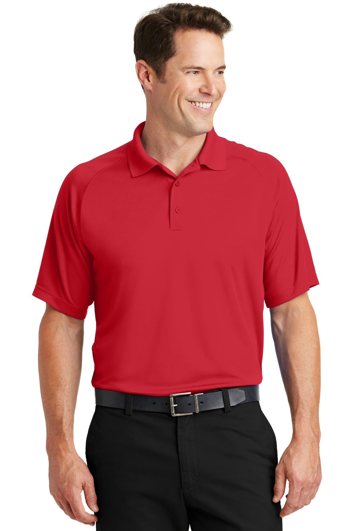 Sport-Tek ®  Dry Zone ®  Raglan Polo. T475