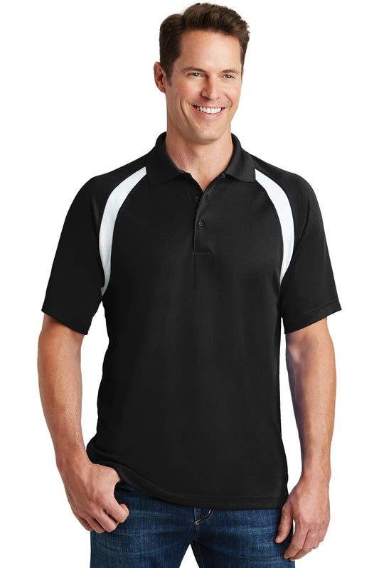 Sport-Tek ®  Dry Zone ®  Colorblock Raglan Polo. T476