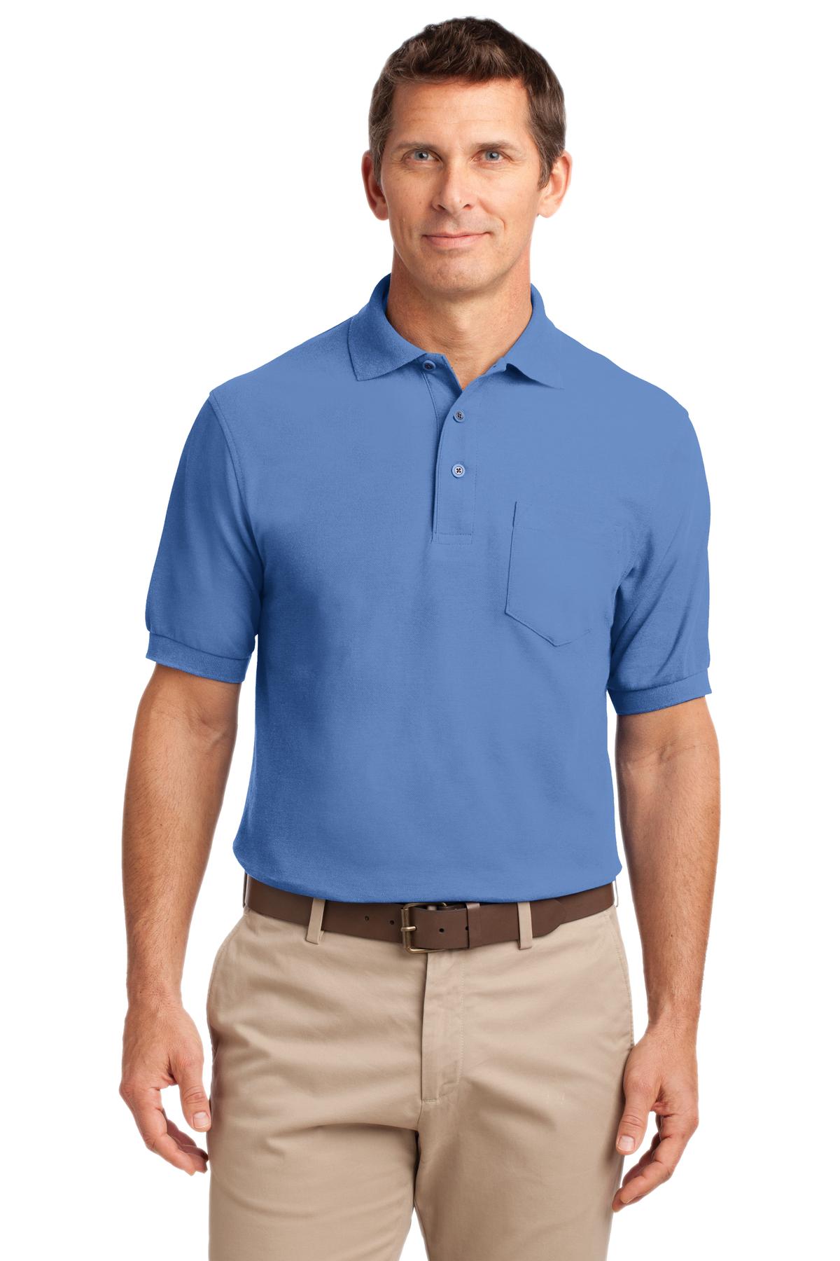 Port Authority ®  Tall Silk Touch™ Polo with Pocket. TLK500P