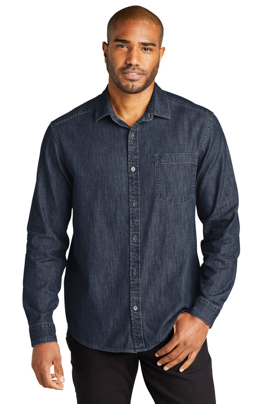 Port Authority ®  Long Sleeve Perfect Denim Shirt W676