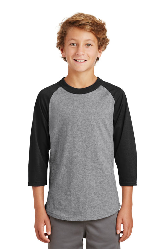 Sport-Tek ®  Youth Colorblock Raglan Jersey.  YT200